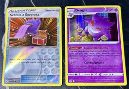Carta Pokémon Gengar + Allenatore. Holo 🇮🇹