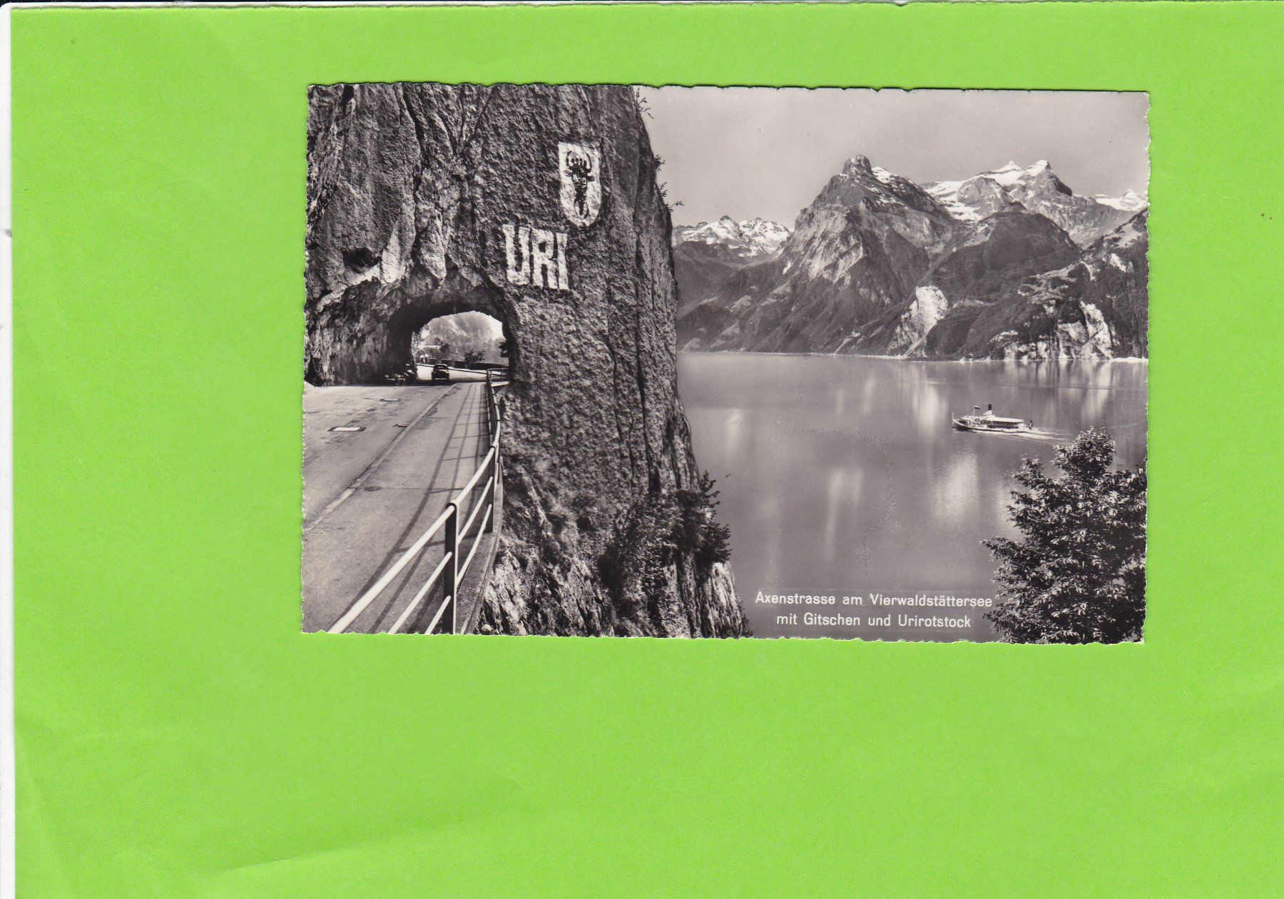 Ansichtskarten: Axenstrasse-Oldtimer – Gebraucht aus St. Peterzell von neckertal
