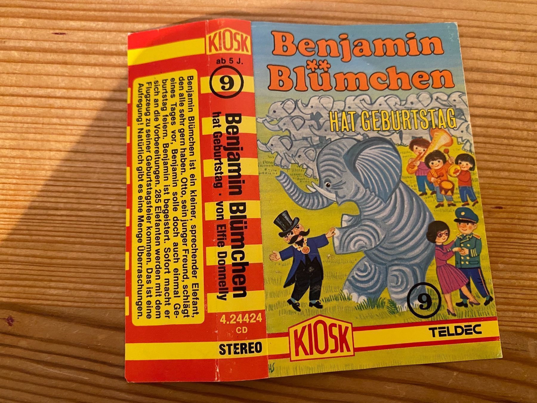 Musicassette: Kassette - Benjamin Blümchen (Folge 9) – Usato da St.Gallen venduto da kingsamas 3