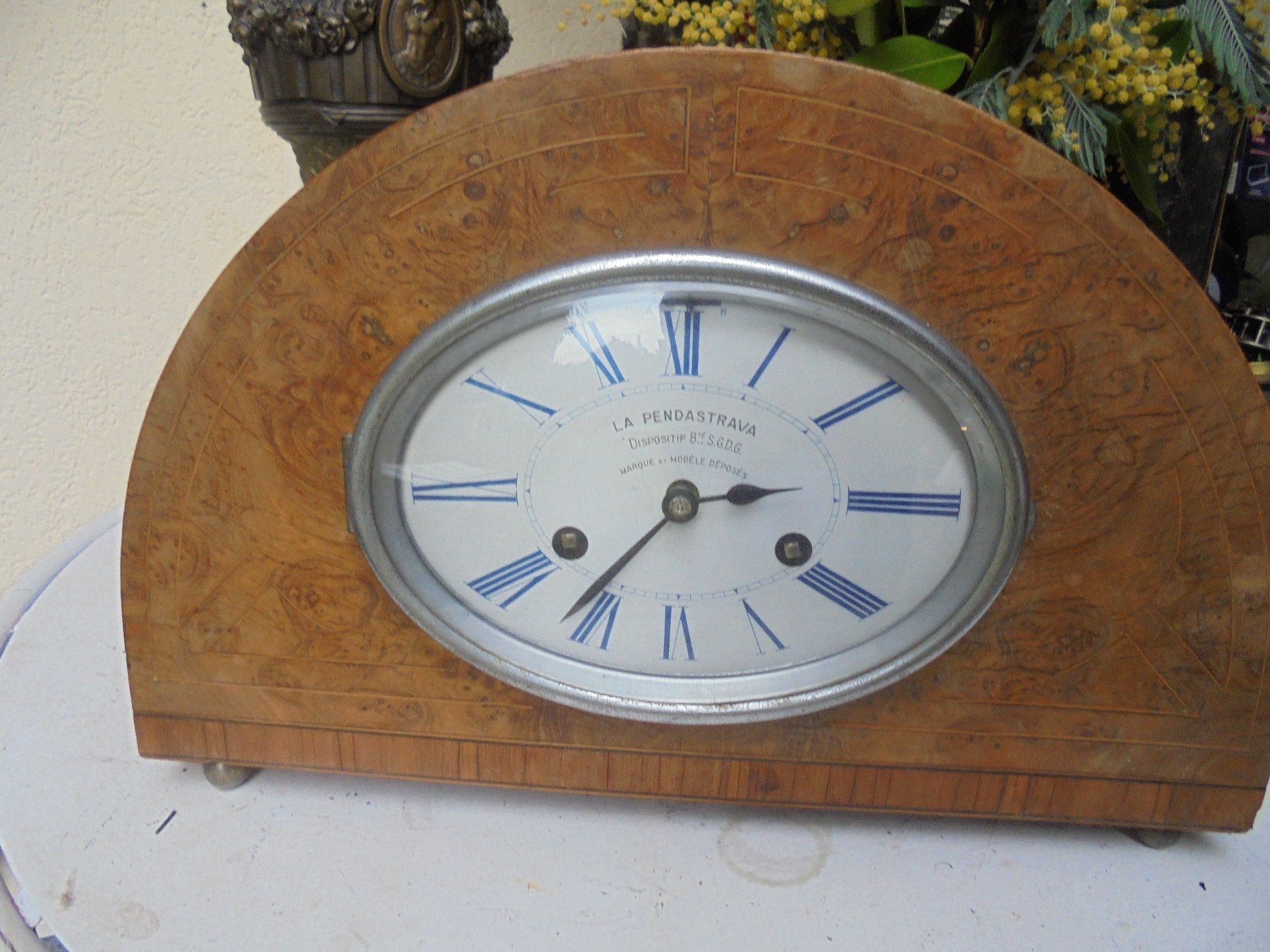 Orologi da terra & Orologi da parete: Antike Pendule Art-Deco, ca. 1930-40 – Usato da Camorino venduto da Hunpete 2