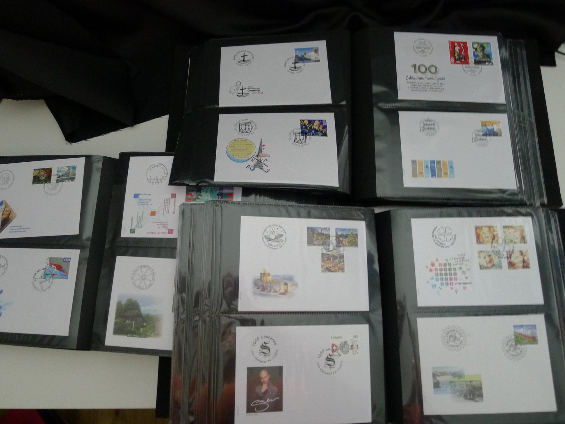 Alle Briefmarken: FDC Sammlung Schweiz 1962-2020 ab Fr. 1.- – Gebraucht aus Dagmersellen von q1w2e3r4 8