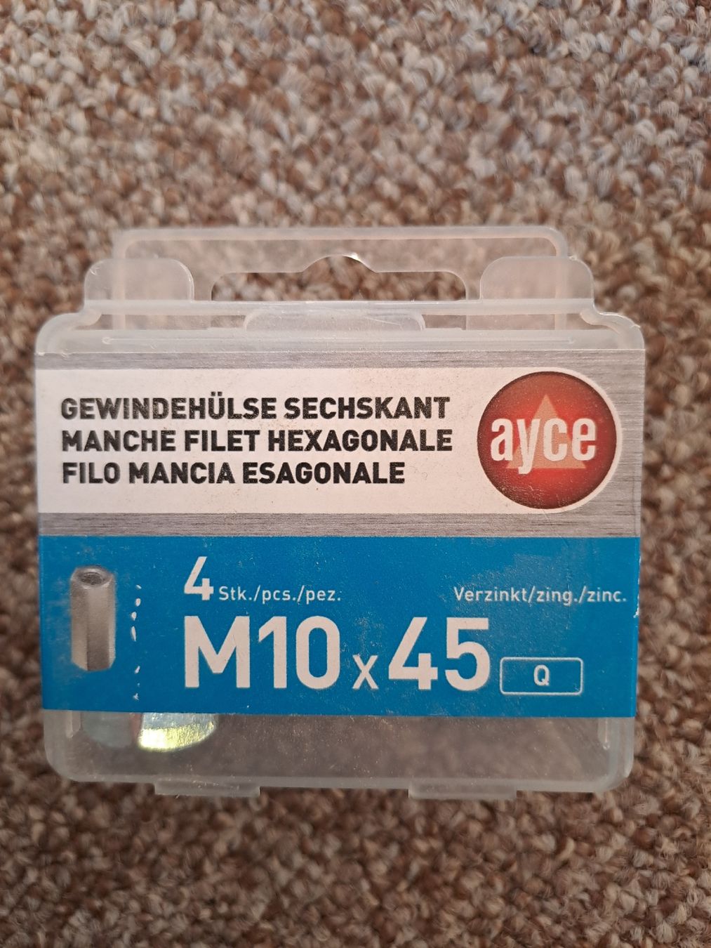 Tutti gli attrezzi: Gewindehülsen Sechskant m10 – Nuovo e nell'imballaggio originale da Appenzell Meistersrüte venduto da LuPe96