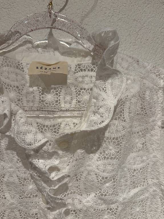 Chemisiers: Sezane Lace Bluse Grösse M – D'occasion à Unterägeri par mar_96hk 2