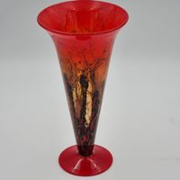 WMF Karl Wiedmann Trompetenvase, Art Deko Ikora