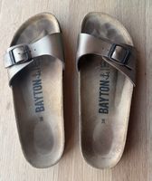 Bayton Sandalen (ähnlich Birkenstock), 38, braunmetallic