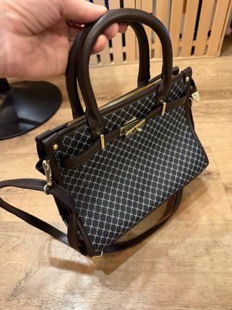 Elegante Handtasche, neuwertig, braun