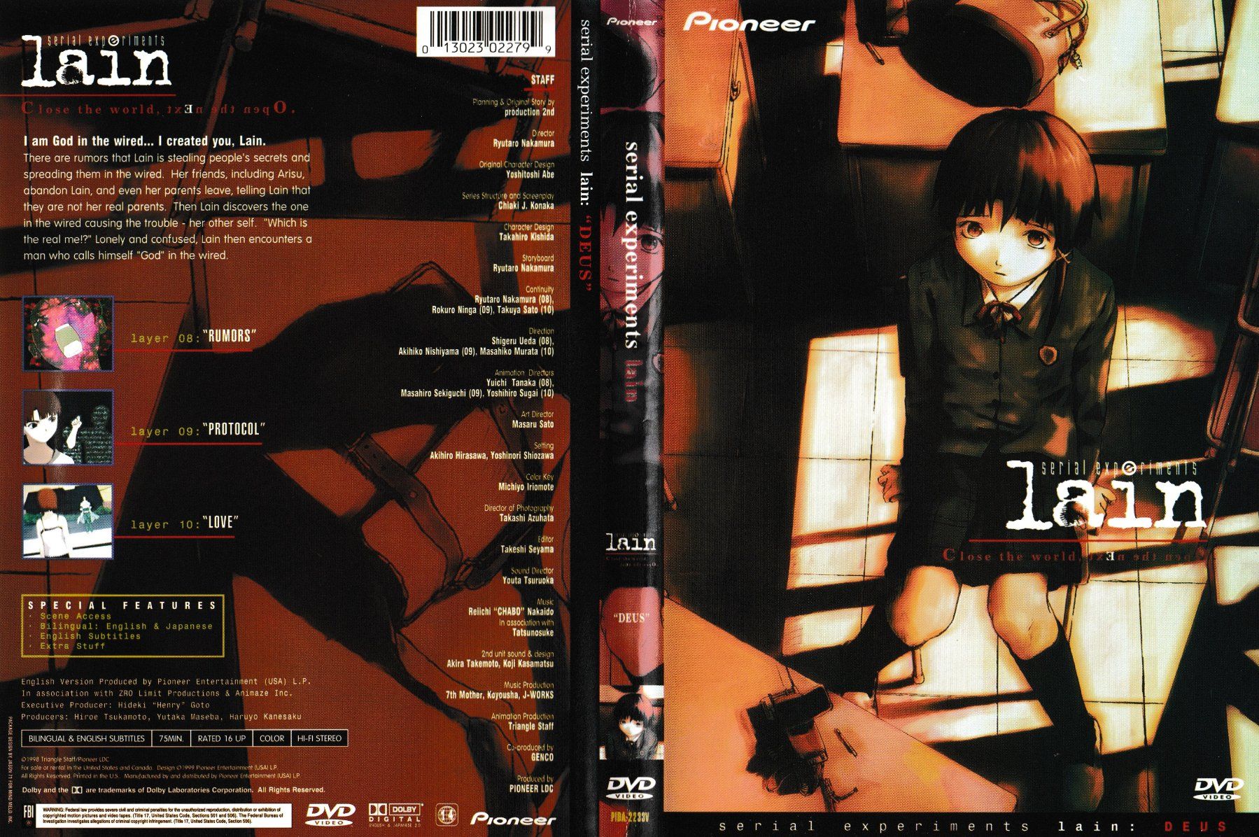 Alle DVDs: DVD - Serial Experiments - Lain: Deus (ENG) - (Anime) – Gebraucht aus Langnau am Albis von MediaRescuerKeLoX
