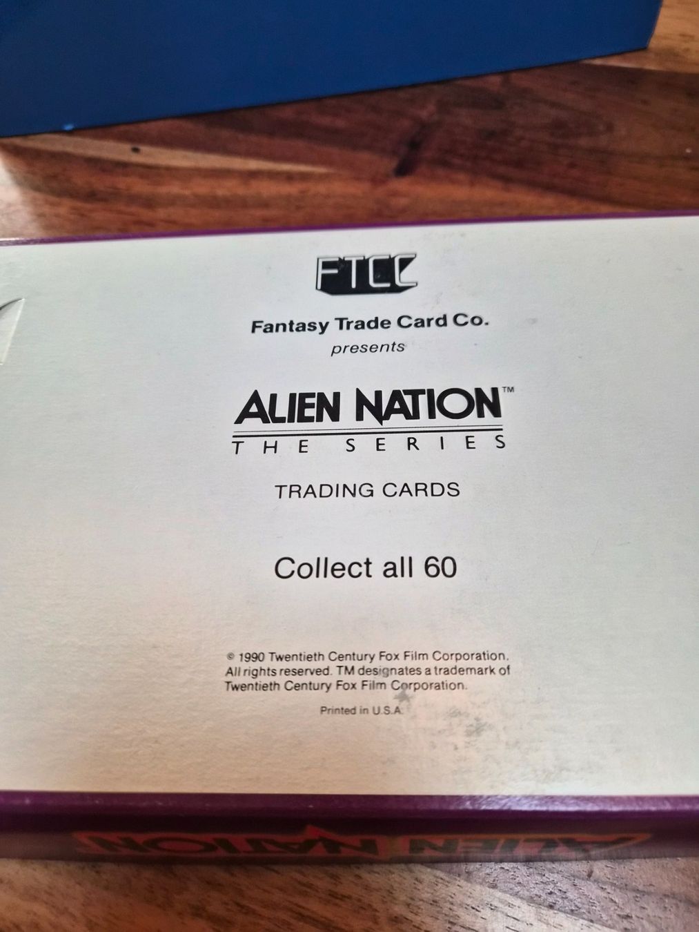 Sammelbilder & Trading cards: TRADING CARDS ALIEN NATION 1990 – Neu und originalverpackt aus Schönenberg ZH von heaangst 2