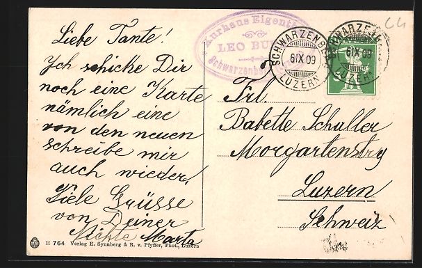 Cartes postales: AK Eigenthal, Das Kurhaus, 1909 – D'occasion à Berlin par bartko-reher 1
