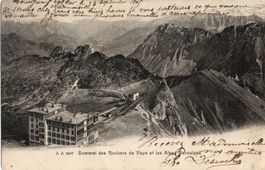 Sommet des Rochers de Naye