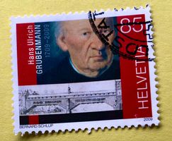 Nr.1305 Hans Ulrich Grubenmann GESTEMPELT 2009   
