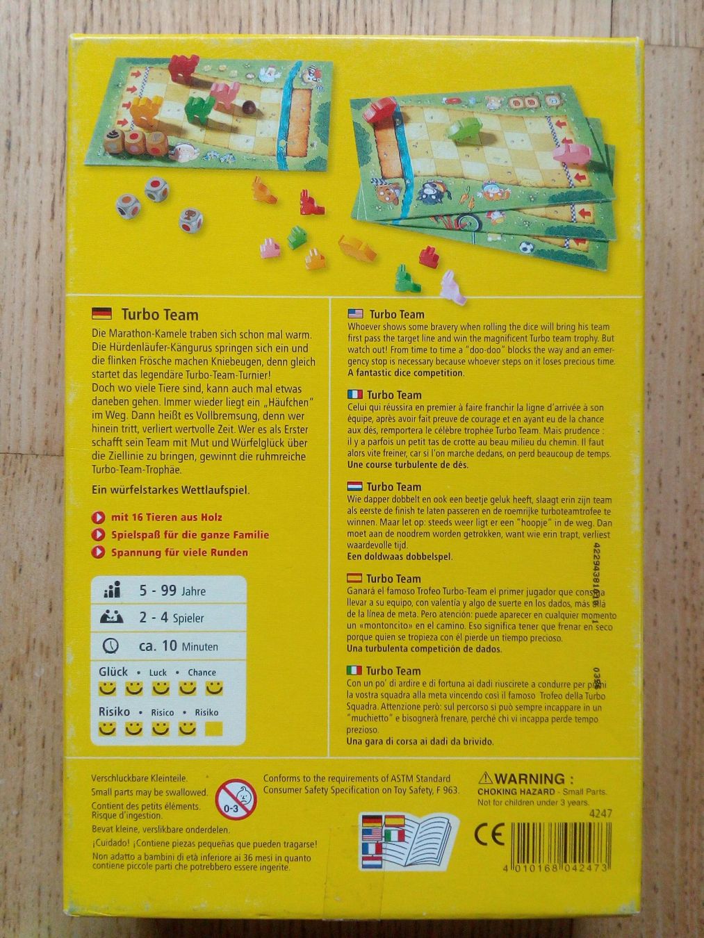 Haba Giochi: HABA 4247 "Turbo Team" ab 5 – Nuovo (secondo la descrizione) da Zeneggen venduto da shemesh_ 1