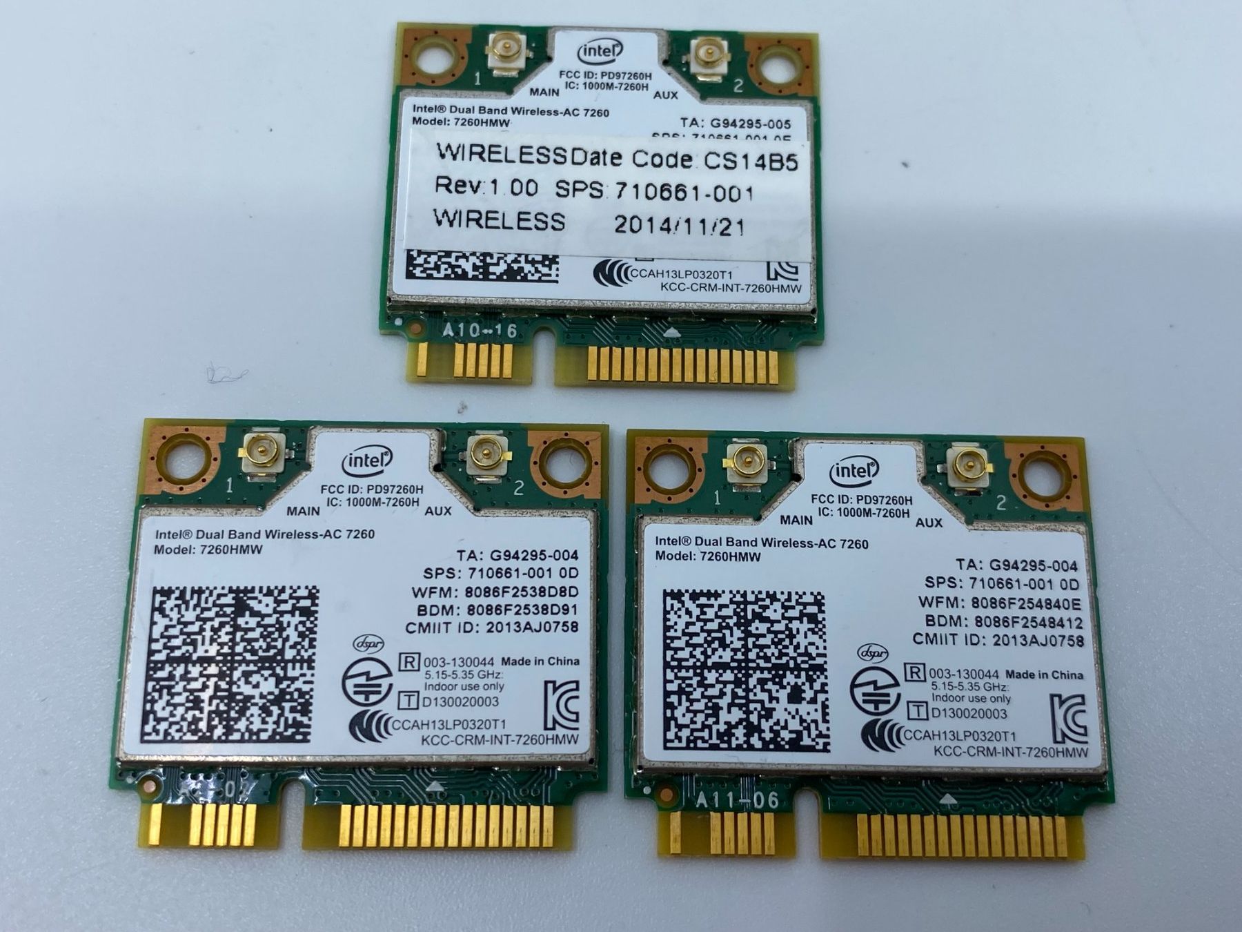 Hewlett Packard Notebook: Intel Dual Band Wireless-AC 7260 Modul - Modell 7260HMW – Usato da Langwiesen venduto da Restposten-24
