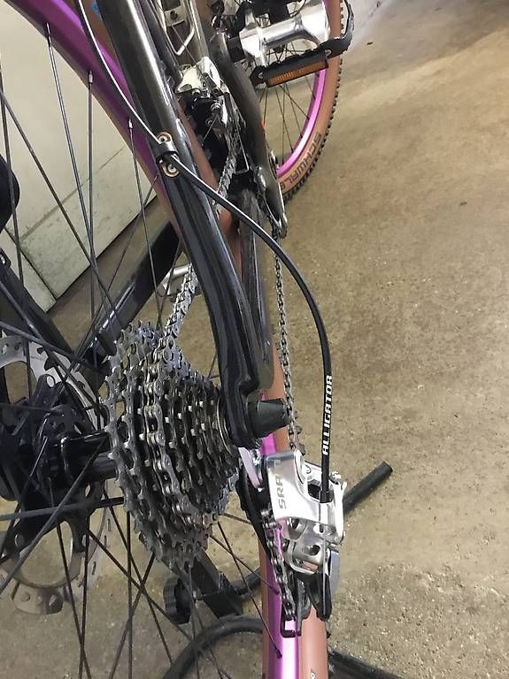 Velos: Fahrrad Psycho Path Rose Carbon – Gebraucht aus Bischofszell von Mr.Kompass 4