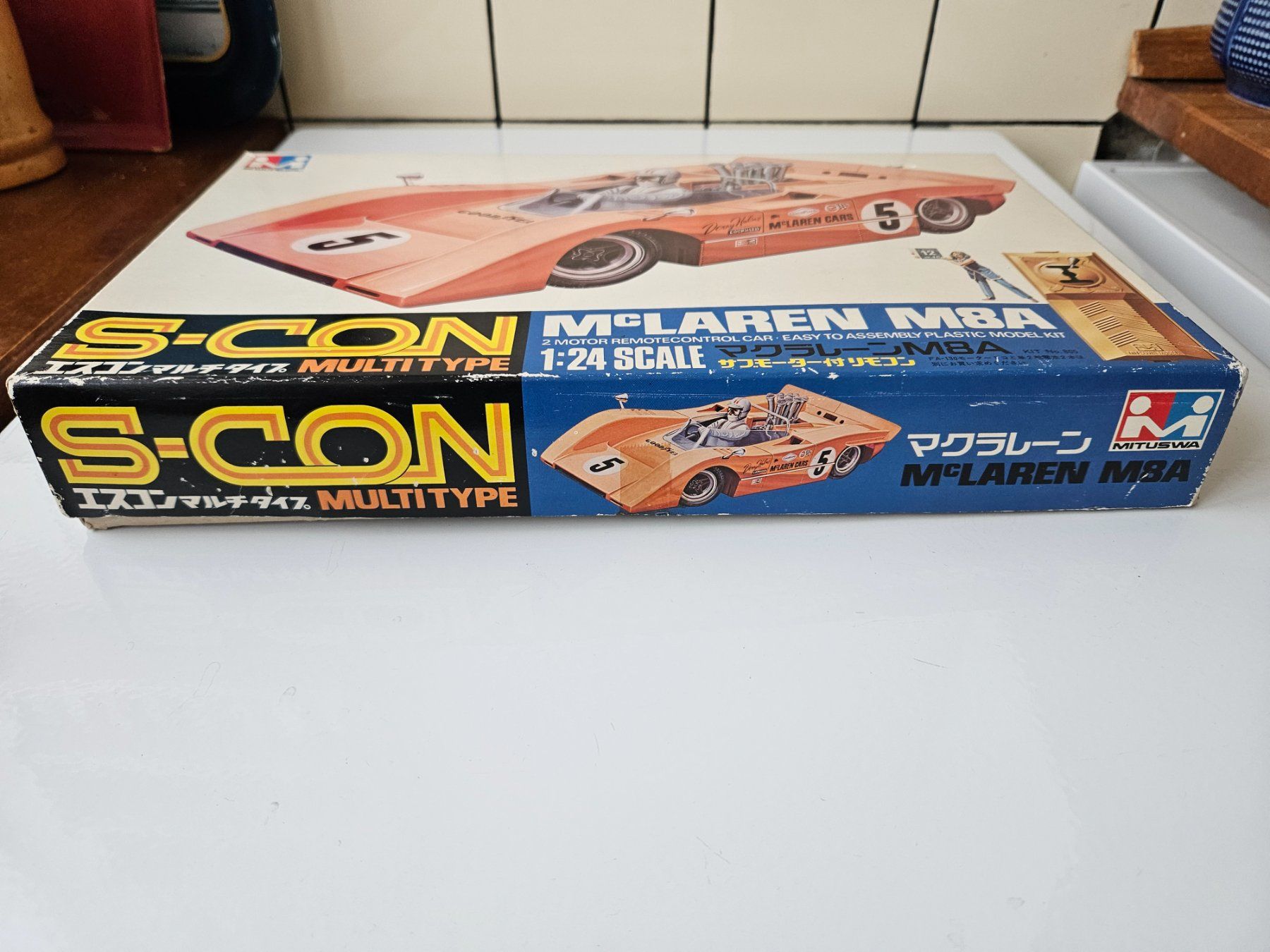 Mclaren Modellini d'auto: Mc Laren M8A 1/24  Mituswa – Usato da Genève venduto da show88 1