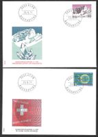 2 FDC 503-504 Serie Einzelmarken ET 23.9.1971