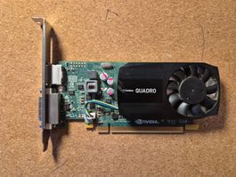 NVIDIA Quadro K620 2GB Low-Profile GPU + DVI-HDMI Adapter