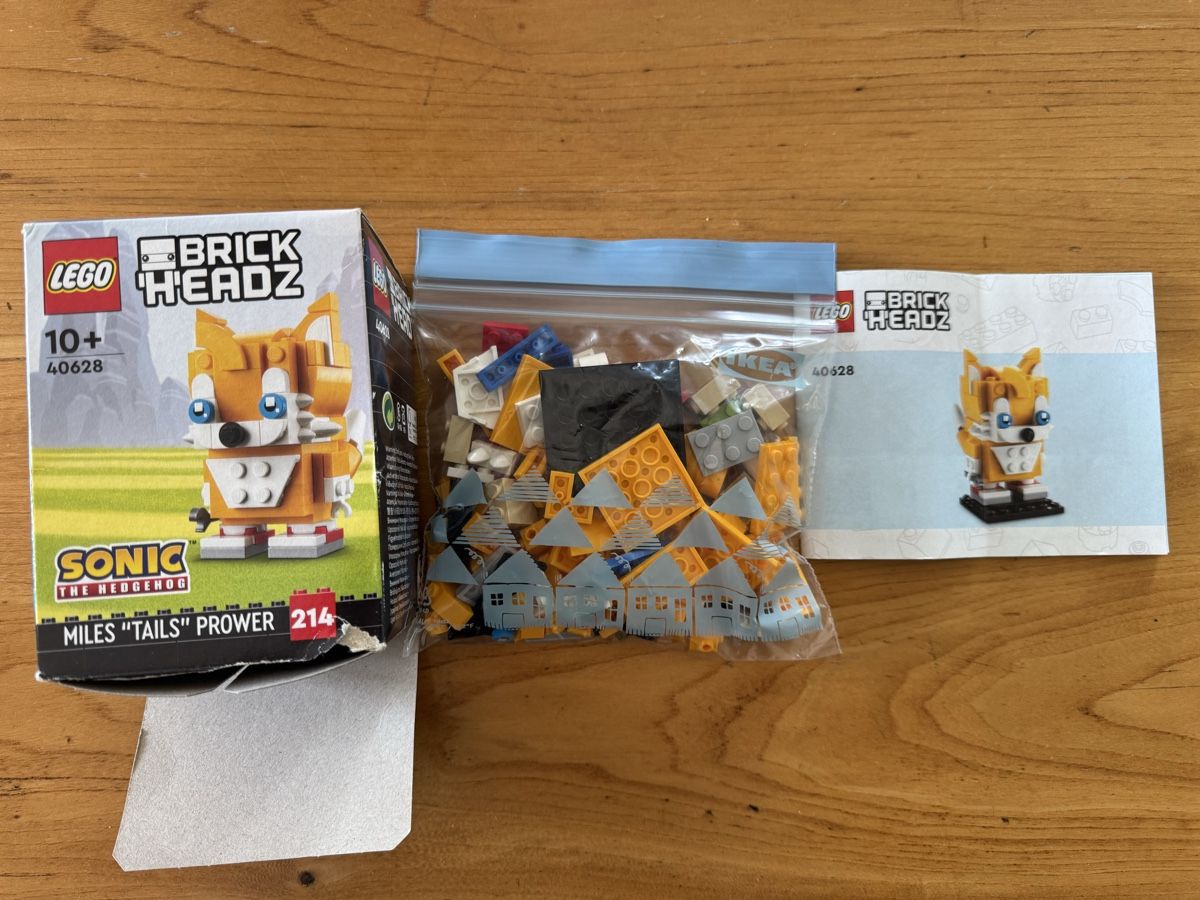 Lego Kit di costruzioni: Lego BRICK HEADZ Sonic – Usato da Davos Platz venduto da bongovern