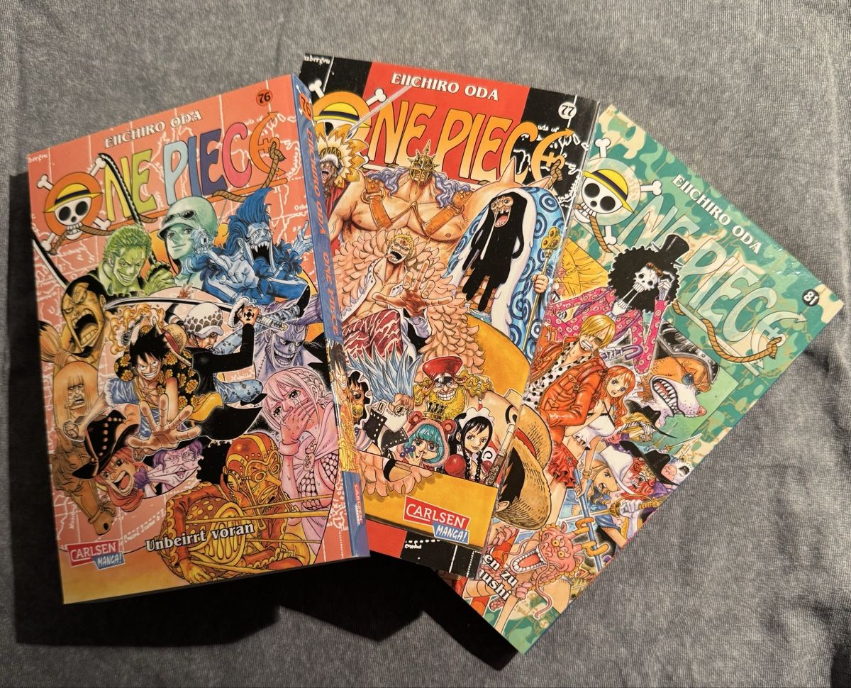 Fumetti: One Piece — Bänder 76, 77 & 81 – Nuovo (secondo la descrizione) da Baden venduto da laurent2025