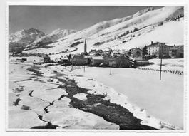 S-chanf, Blick gegen Zouz um 1952