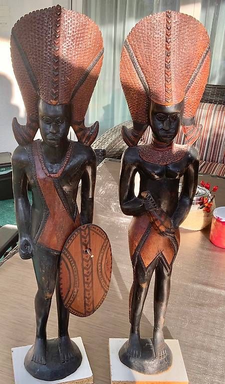Figuren: Massai-Stammesfiguren – Gebraucht aus Reinach AG von cor_tpl8 1