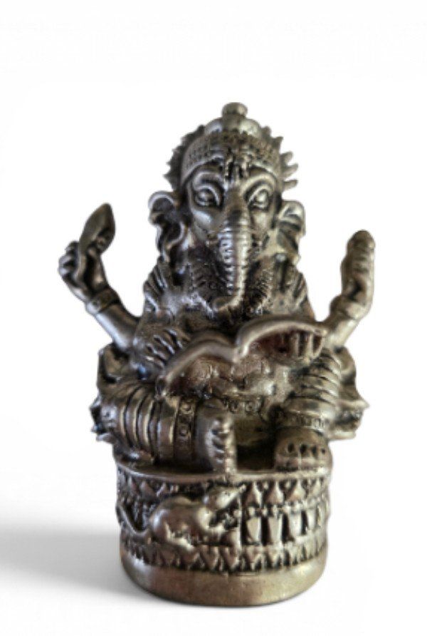Sculture & Statue: Ganesh en argent – Nuovo e nell'imballaggio originale da Vernier venduto da 19pigments