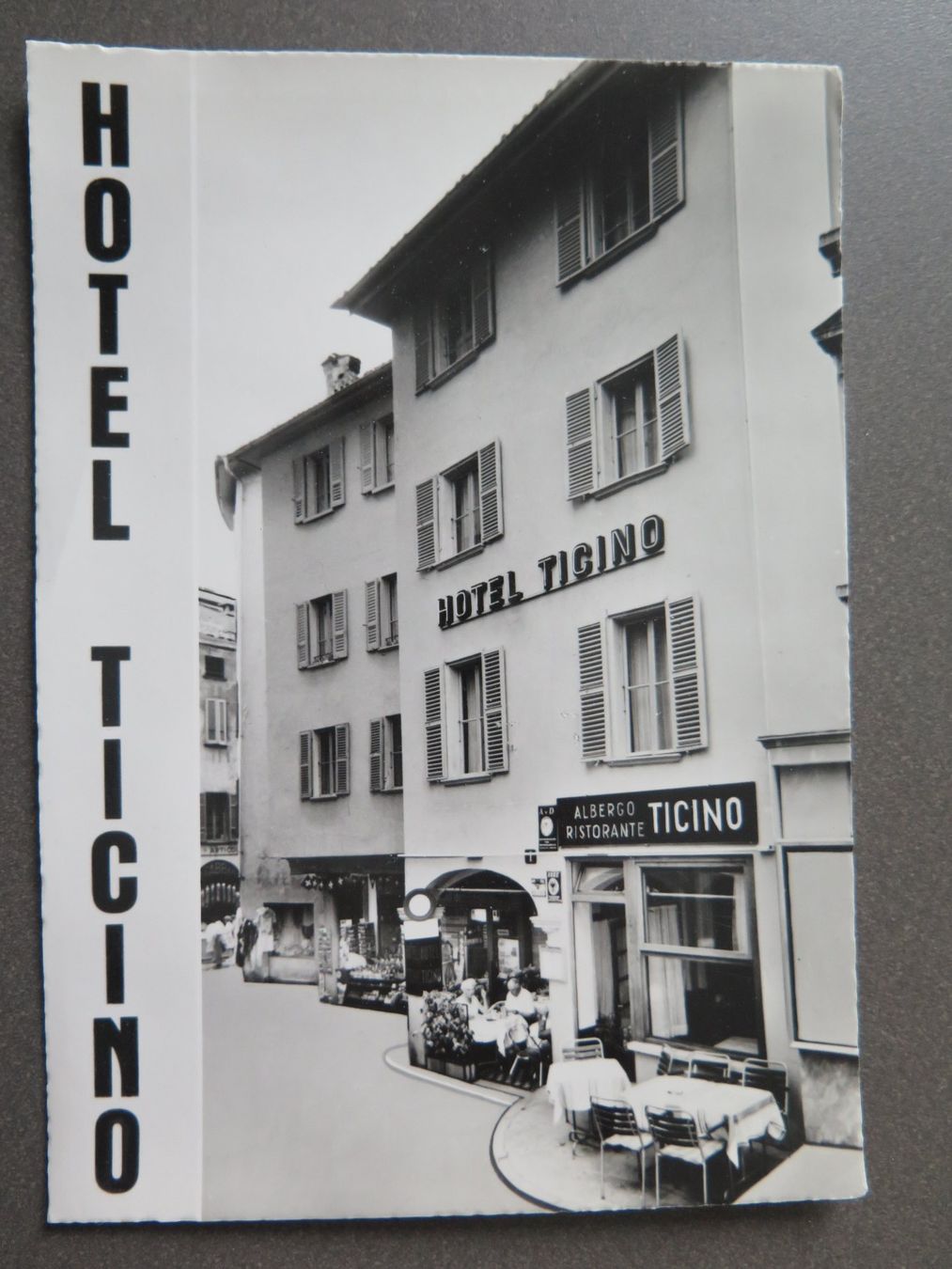 Cartoline postali: LUGANO - HOTEL TICIINO – Usato da Wittenbach venduto da lipasal