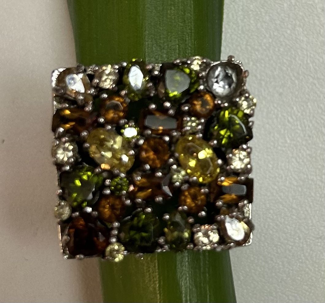 Anelli: Ring mit Glassteinen – Usato da Kölliken venduto da smile062 2