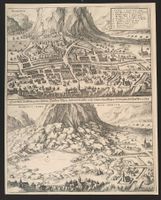 Piuro, Plurs Kupferstich von Merian