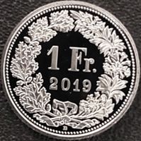 1 Franken 2019 stgl.