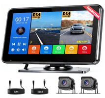 Hikity 4K DVR Rückfahrkamera Set 7" Monitor +2 Kameras – NEU