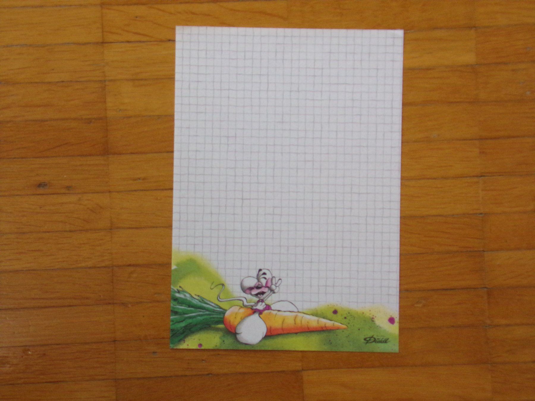 Papiere: Diddl  Blatt  A5  ALT   Nr. 128 – Gebraucht aus Winterthur von Jessi_di