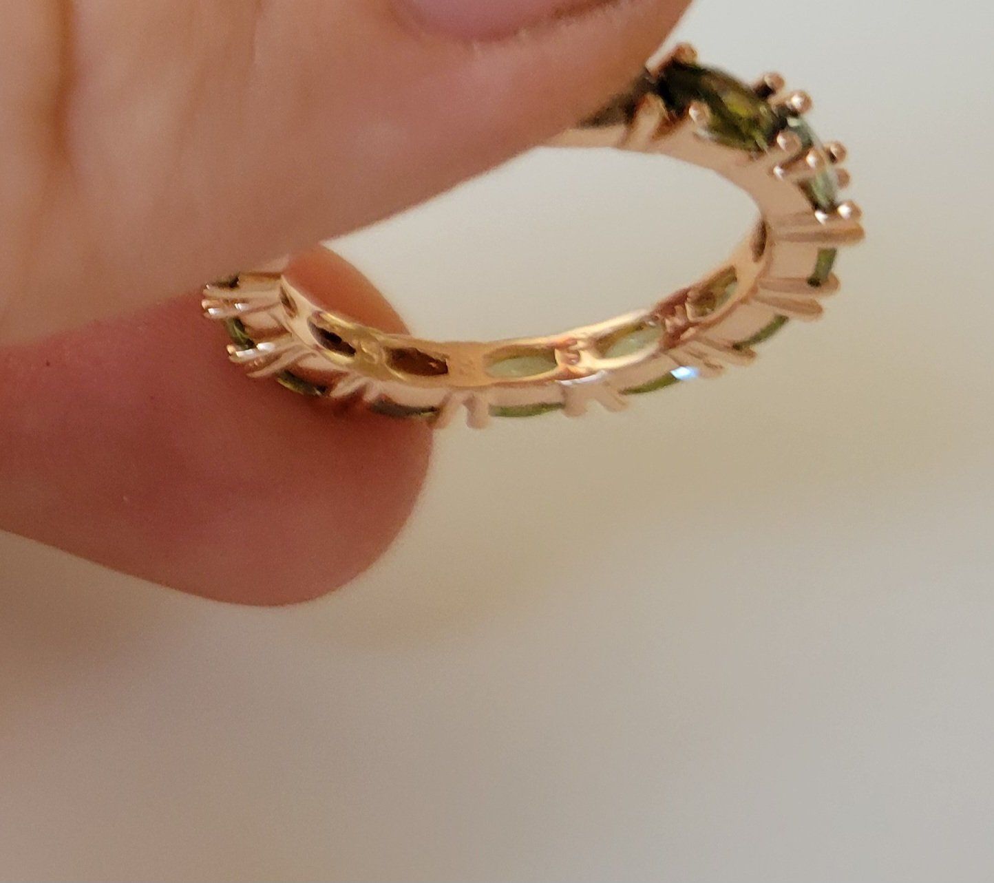 Anelli: Bague Riviera en Plaqué Or  - T54 – Nuovo (secondo la descrizione) da Bernex venduto da Dariafr 3