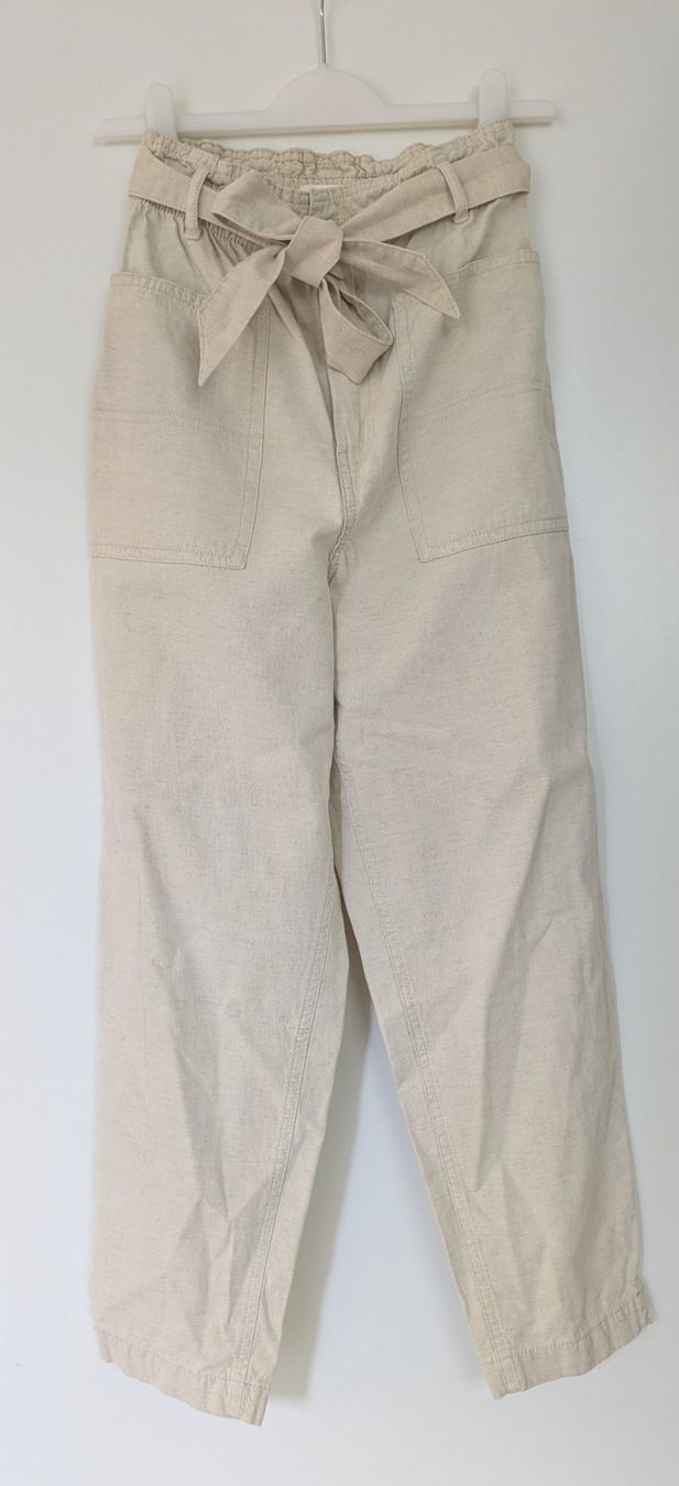 H&M Pantaloni: Sommerhose mit Leinen "H&M" Gr. XS – Usato da Bonstetten venduto da Scoutinggirl