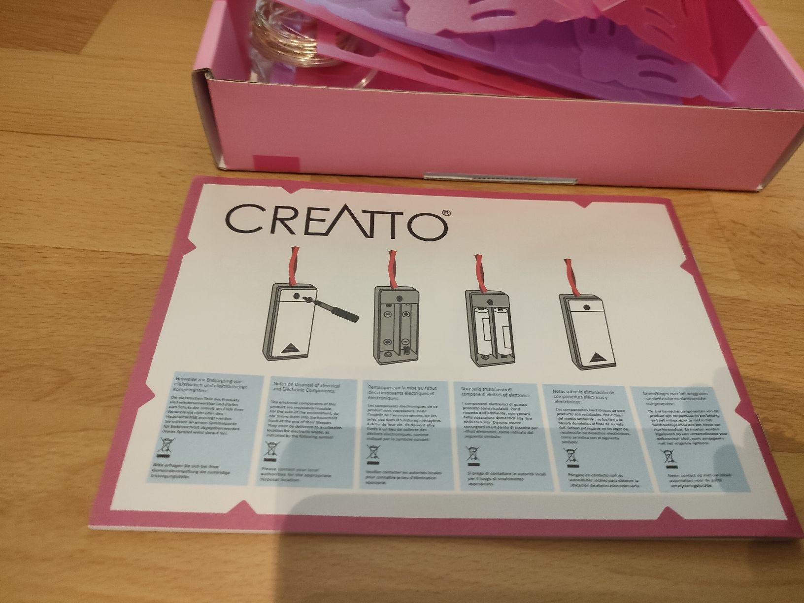 Kit bricolage: CREATO Kitty Cat 3D LED – Nuovo e nell'imballaggio originale da Leuggelbach venduto da Schreiner21 4