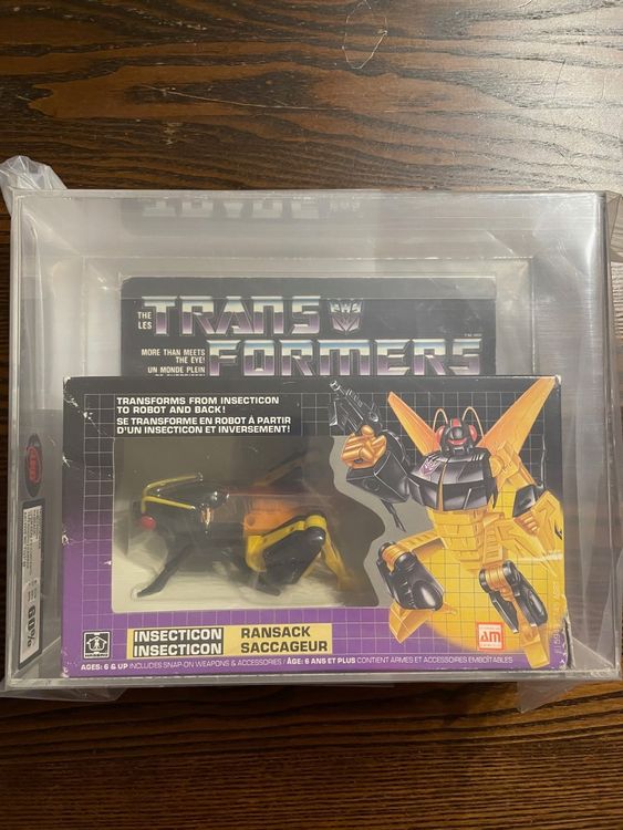 Ransack Transformers Decepticon Insecticon G1 MIB UKG 60 (Neu und ...