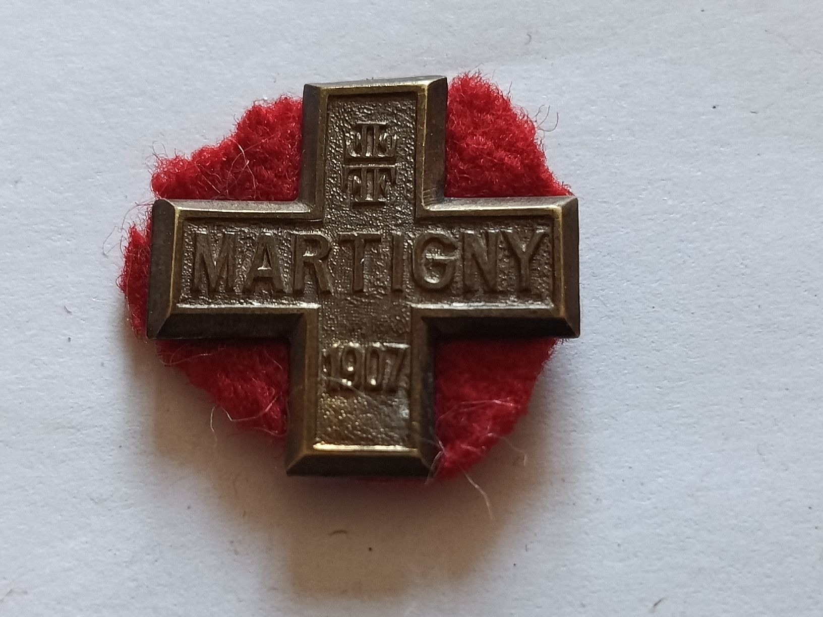 Medaglie: Insigne Martigny 1907 gymnastique ?  – Usato da Bex venduto da Canouille