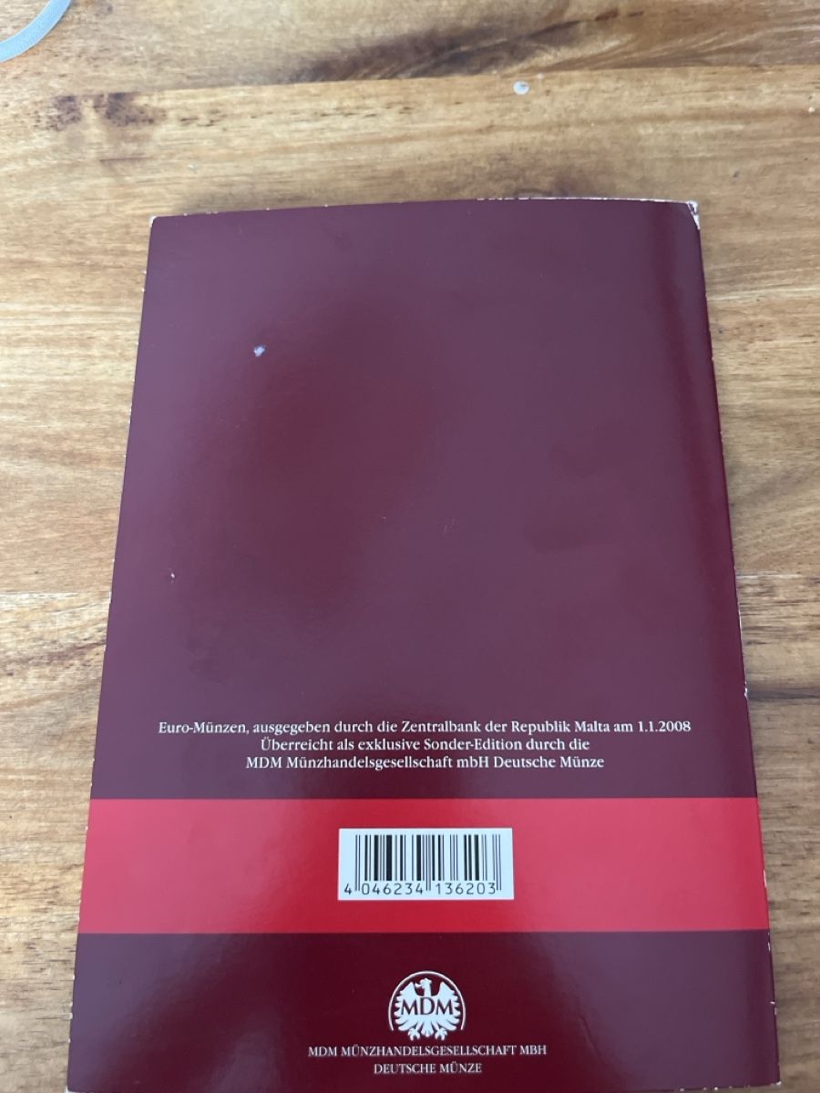 Tutti le monete: Kurs Münzen Malta 2008  – Nuovo (secondo la descrizione) da Dietikon venduto da Ute7092 5