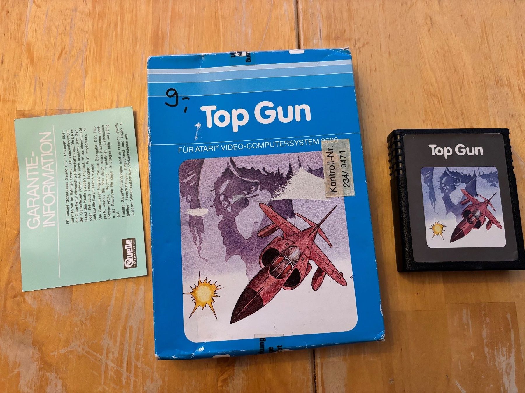 Atari Giochi: Top Gun (CIB) – Usato da Frenkendorf venduto da gelbeZinnie
