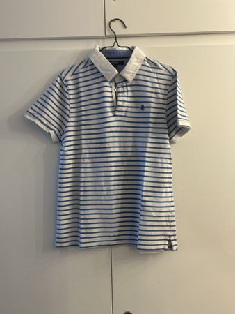 Burton Mens Striped Polo Shirt Size M - Perfect Summer Casua