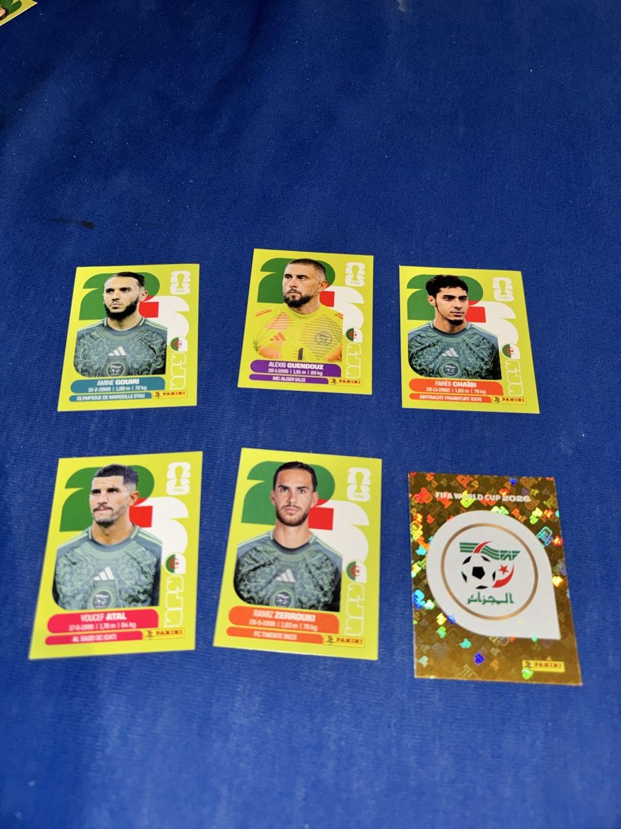 Panini Carte collezionabili: Algerien 6x panini – Nuovo (secondo la descrizione) da Olten venduto da Melxnie_46