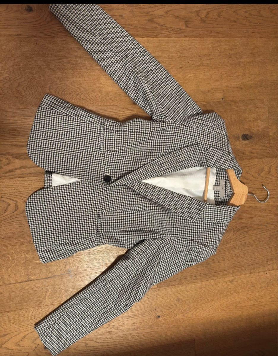 Giacche: Blazer H&M Grösse 36 Hahnentrittmuster – Usato da Niederbüren venduto da Oetschli 7