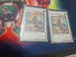 Yugioh 2 x Eisenketten Drache