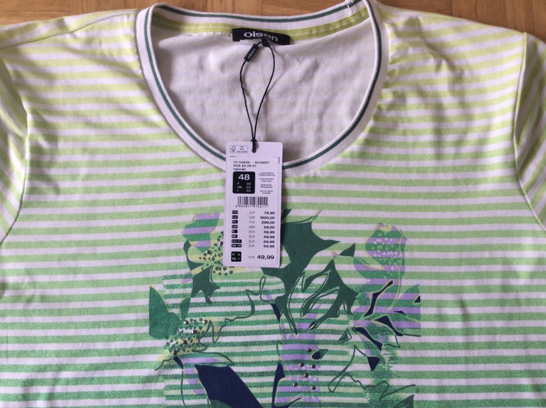 T-shirt: T Shirt von Olsen Gr. 48 – Nuovo e nell'imballaggio originale da Riehen venduto da apo_n7lm 2