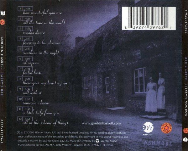 CDs: Gordon Haskell HARRY'S BAR Jazz Blues Rock Soft Rock CD – Gebraucht aus Kandergrund von Sososo 1