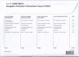 FDC Ausgabe Emission 4/2023 Neu Preis 22.85