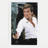 Postkarte James Bond Roger Moore Golden Gun