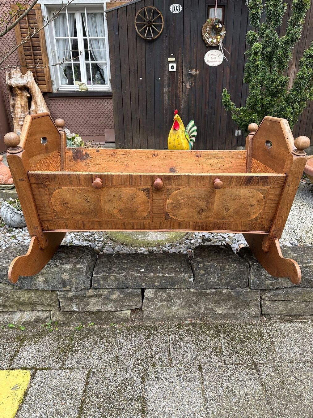 Letti: Antike Holzwiege – Usato da Wittenbach venduto da mar_69t6 2