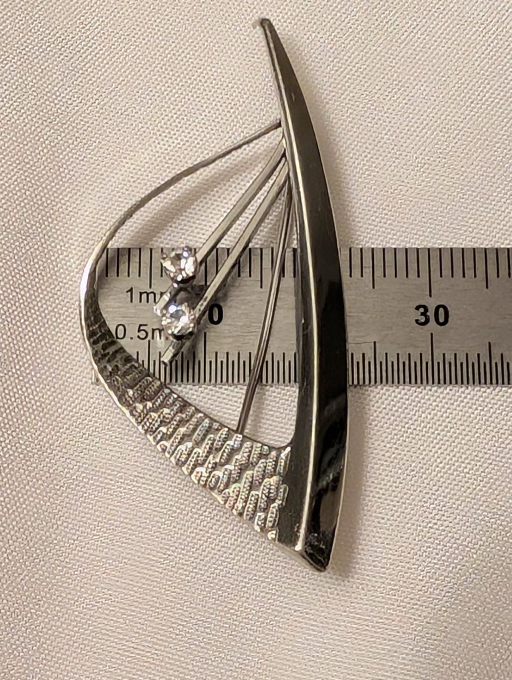 Spille & Fermagli: Vintage Brosche Silber 800, Kordes & Lichtenfels – Usato da Ermatingen venduto da Hanni_und_Nanni 4