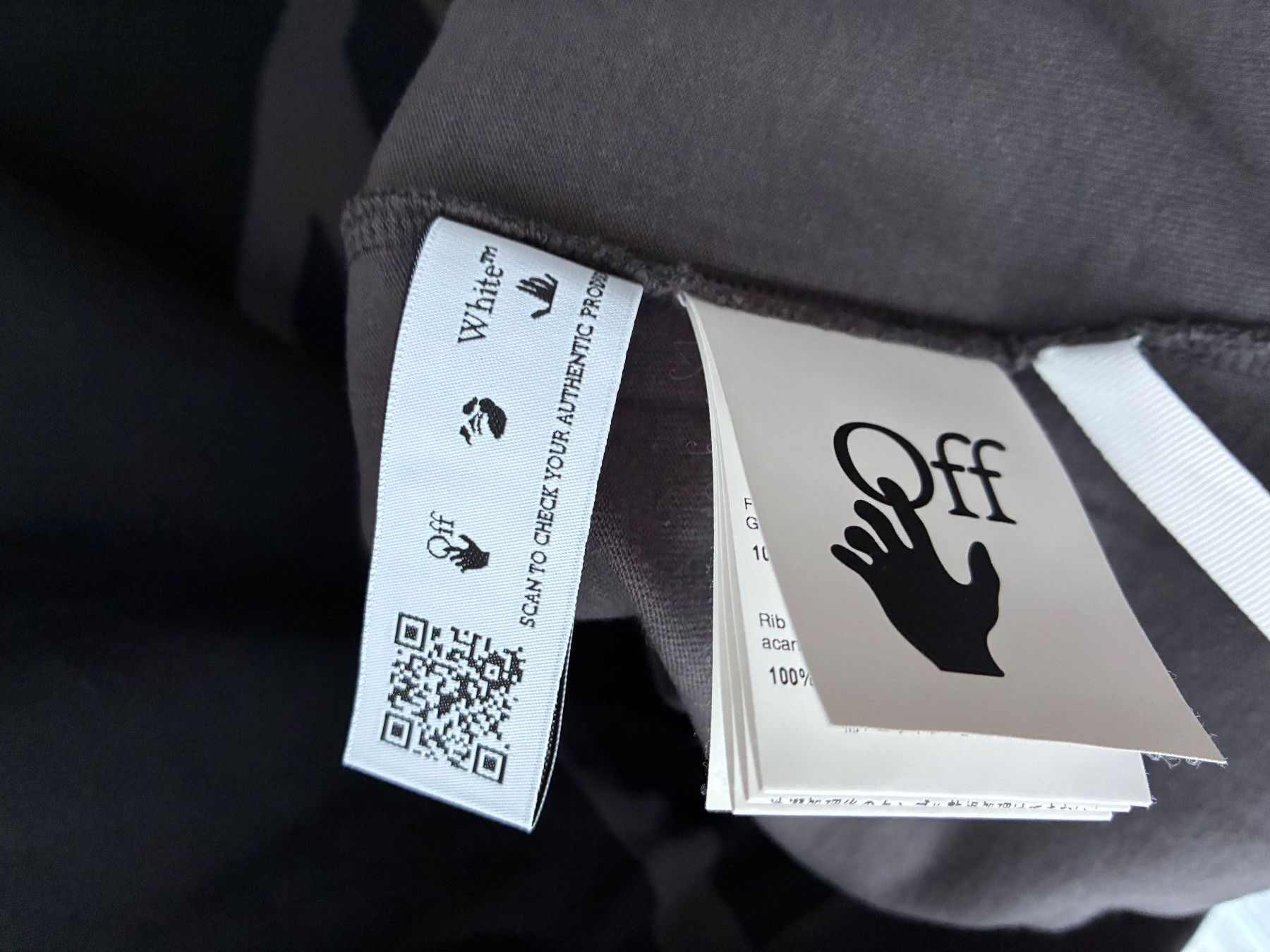Off-White T-shirts: Off-White T-Shirt Dunkelgrau / Anthrazit M – Neuf (Voir description) à Liestal par oro_g 2